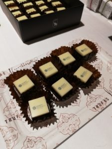 Chocolates en la feria Foodbikes