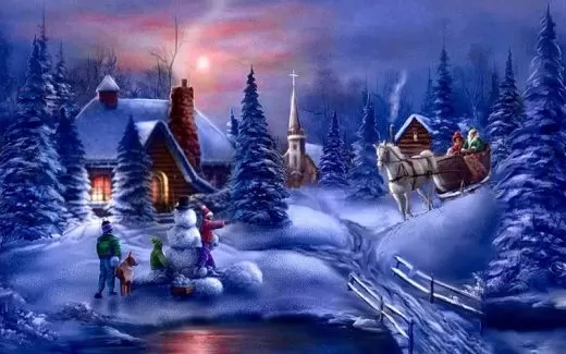 Paisajes De Navidad