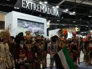 Stand de Extremadura en Fitur