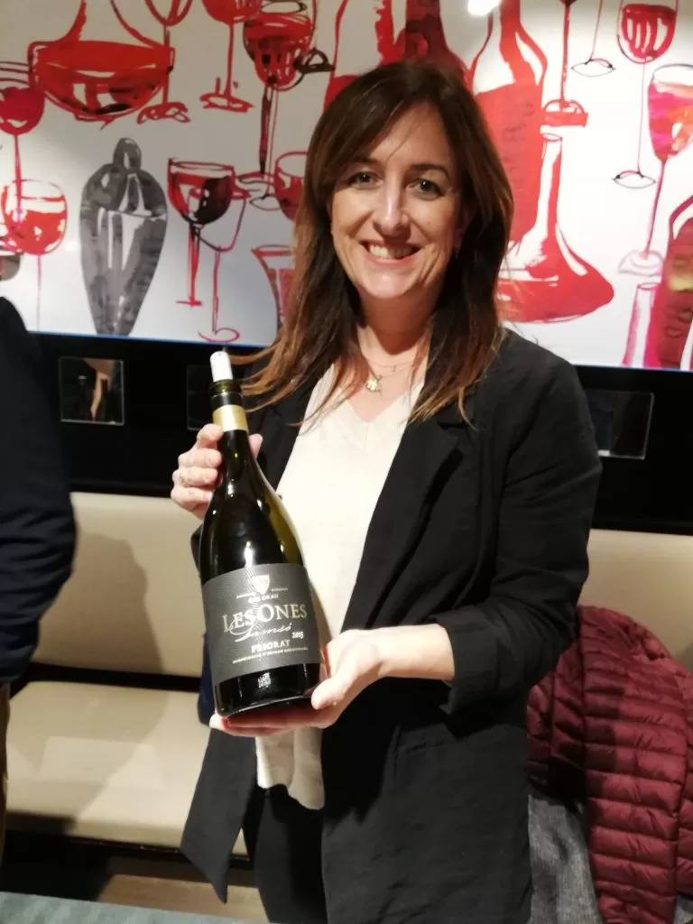 María Herreros con Les Ones de Ca Priorat