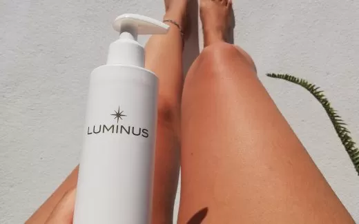 Piernas con ´sérum de Acido Linoleico conjugado