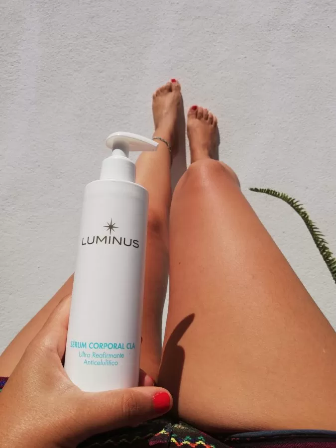 Piernas con ´sérum de Acido Linoleico conjugado