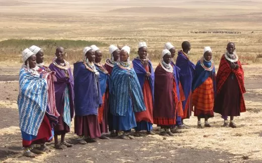 Tribu mujeres masai
